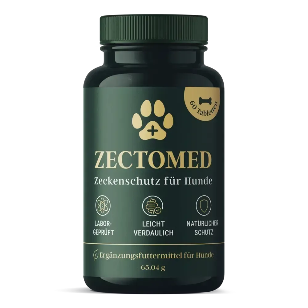 Zectomed bottle - complementary feed for dogs and cats to support skin and coat